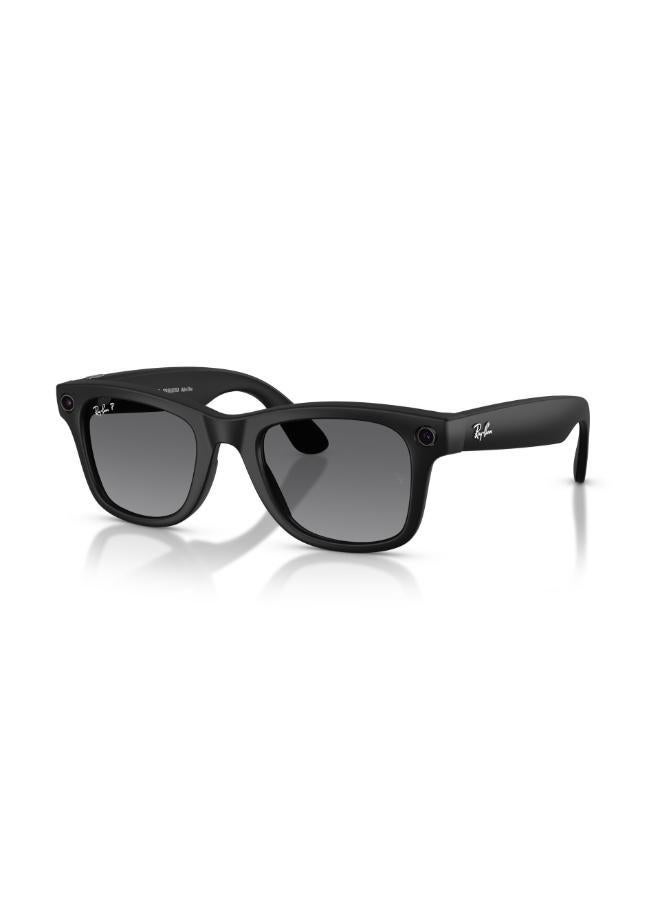 Ray-Ban Meta Wayfarer Unisex Square Sunglasses - Image 4